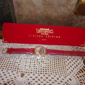 Disneyland Mickey's Toontown RARE Numbered Watch